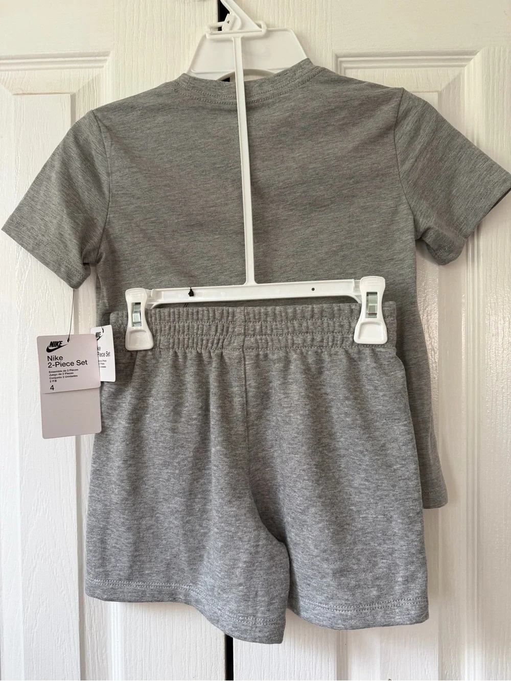Nike Grey T-Shirt and Short set- Kids